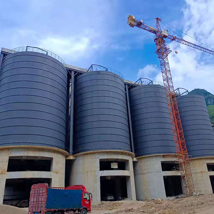 厦门骨料钢板仓建造施工周期从规划到竣工的每一步